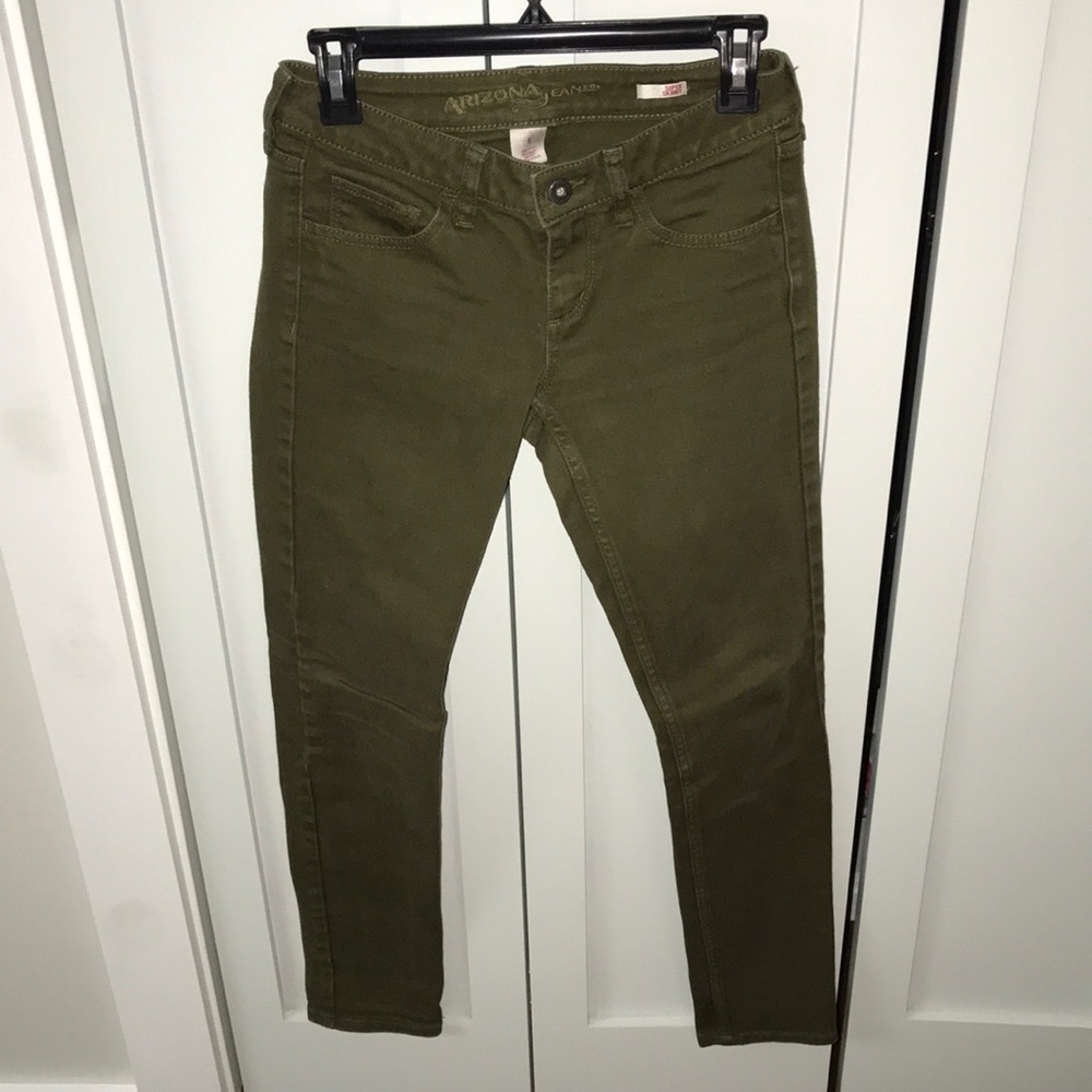 Green jeans